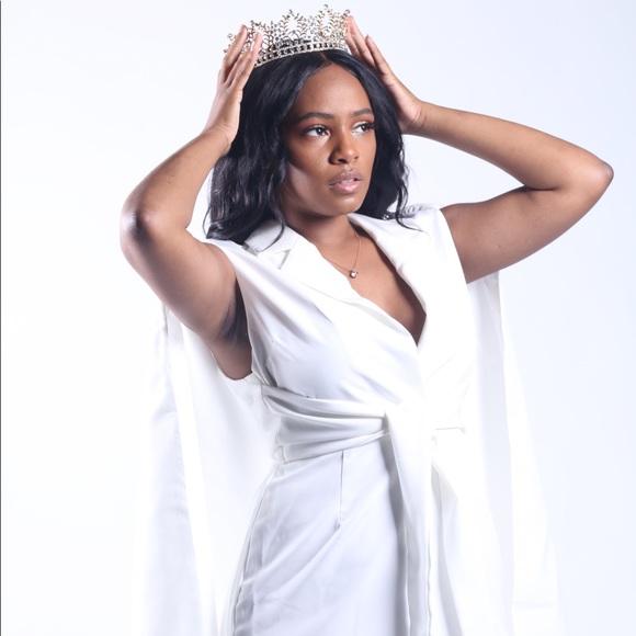 White blazer dress - Picture 2 of 2